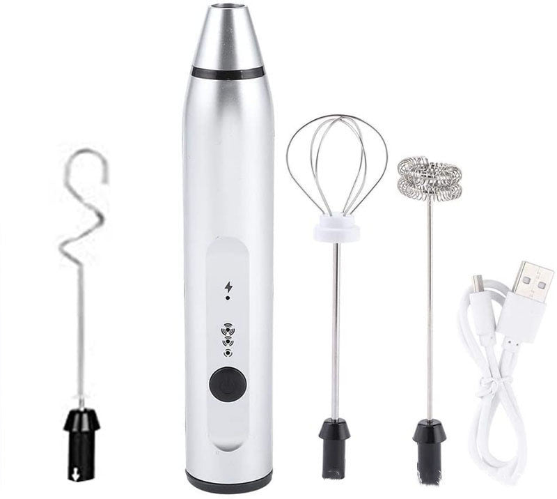 Rechargeable Milk Frother for Creamy Coffee at Home