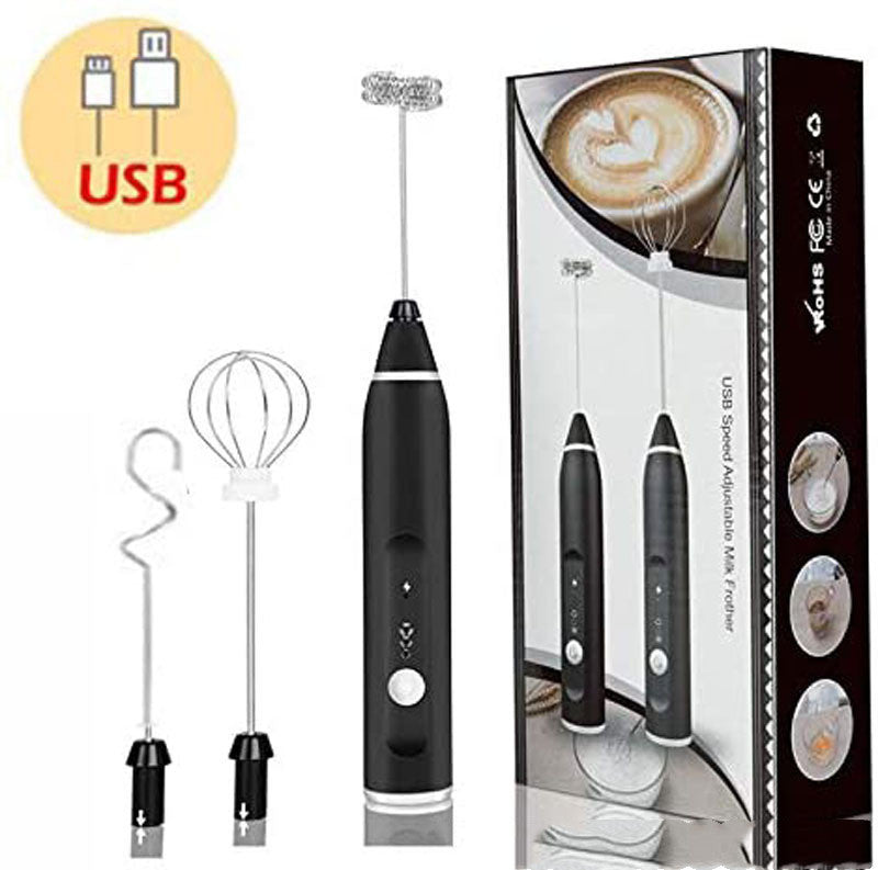 Rechargeable Milk Frother for Creamy Coffee at Home