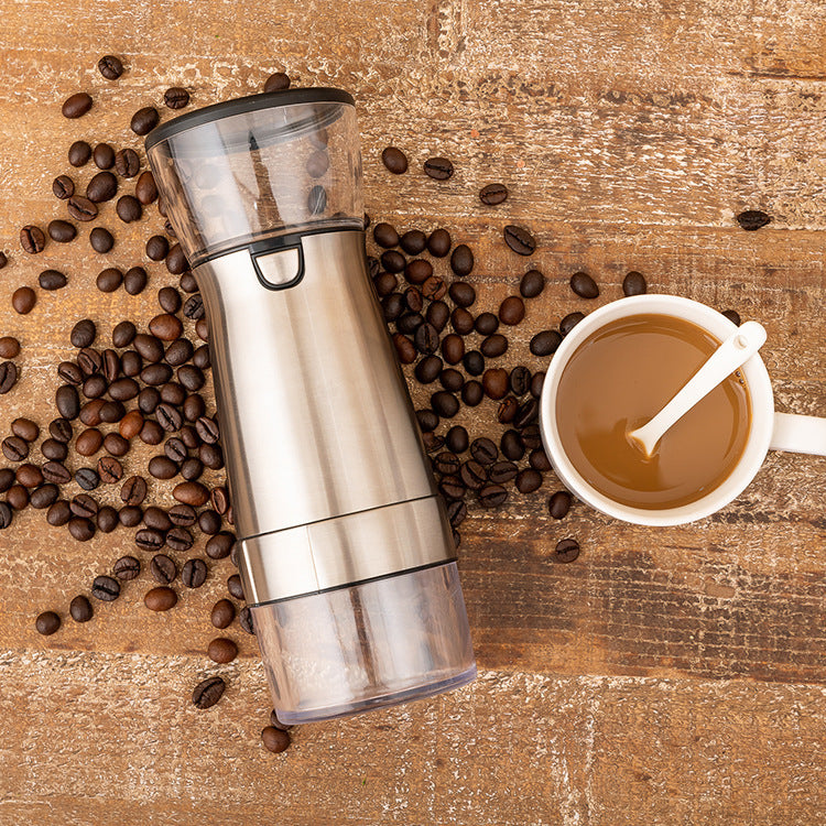 Fresh Coffee Anywhere with USB Travel Grinder
