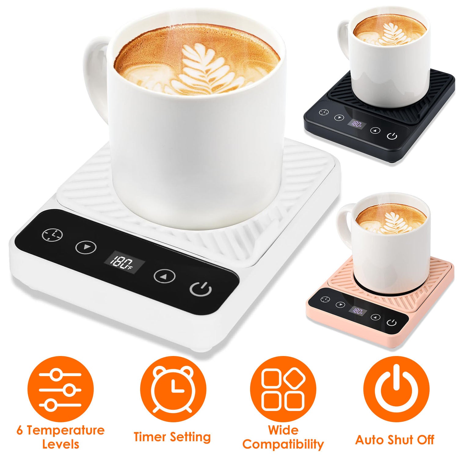 Smart Desktop Mug Warmer for Cozy Coffee Moments