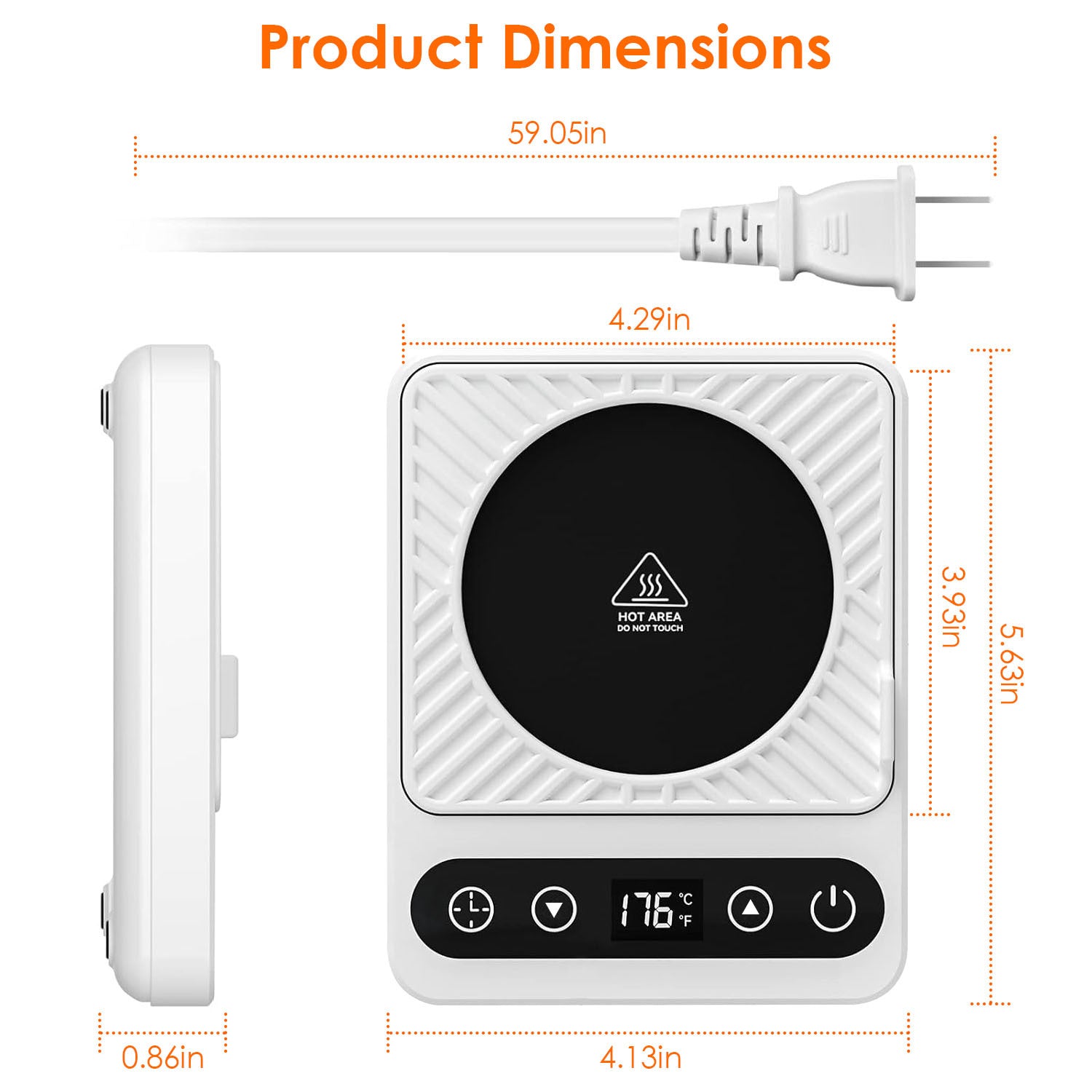 Smart Desktop Mug Warmer for Cozy Coffee Moments