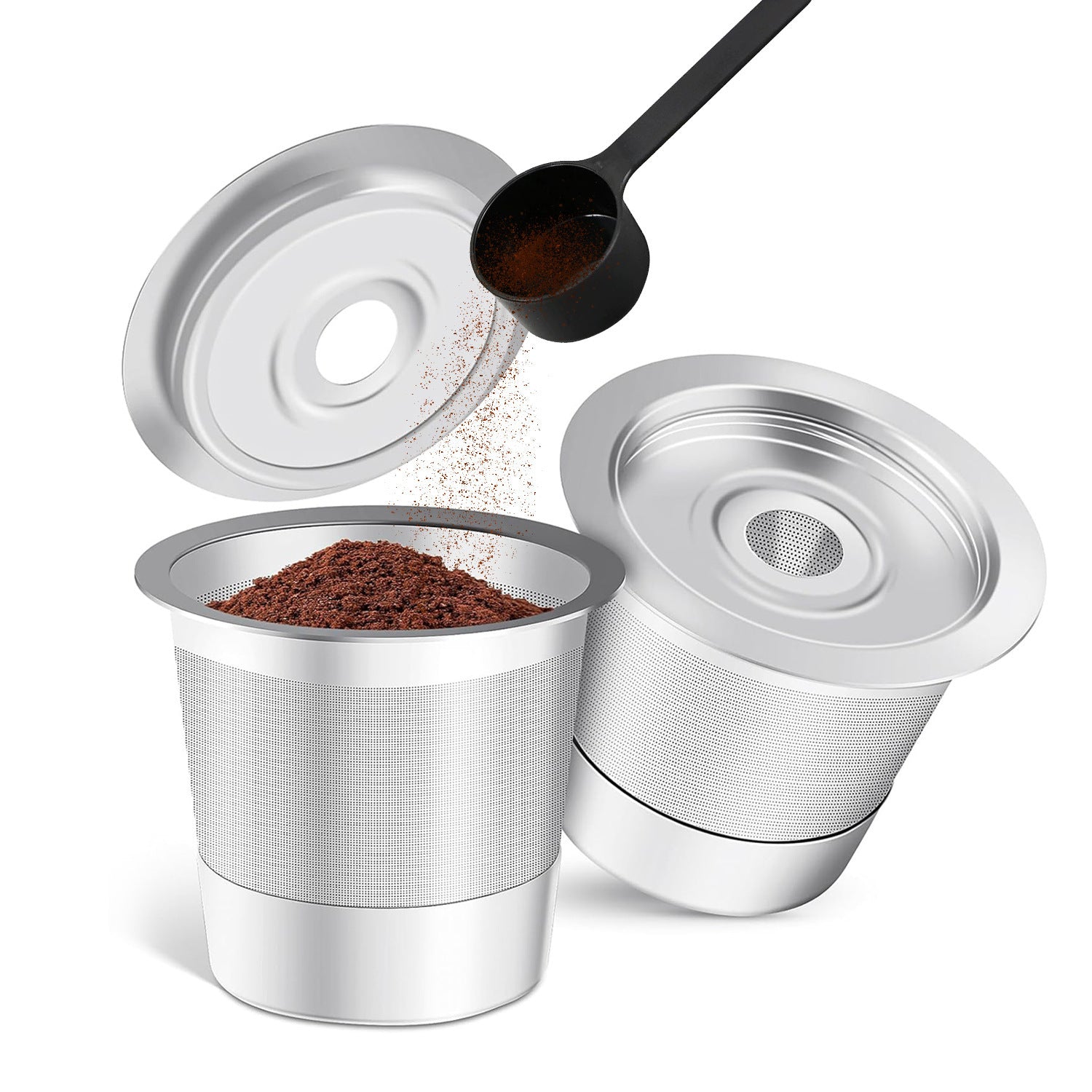 Reusable Stainless K-Cup for Fresh, Eco-Friendly Coffee